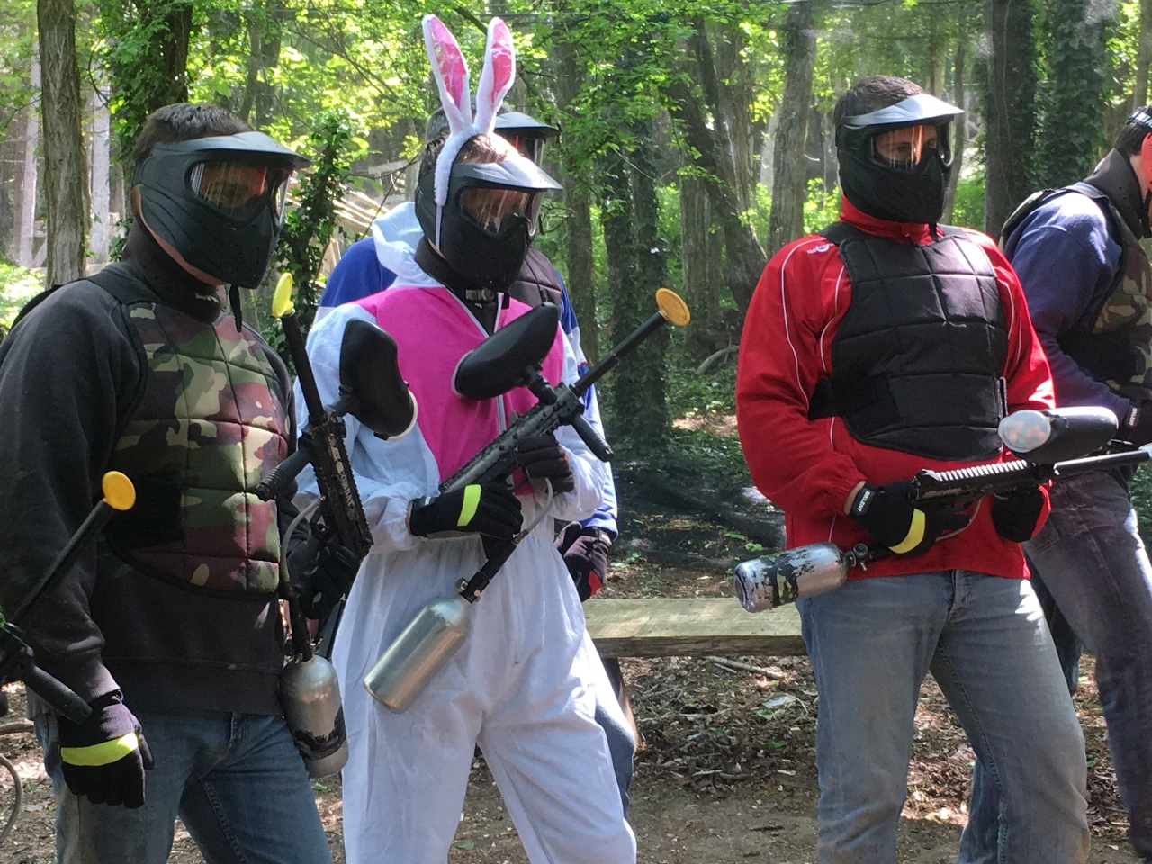 Paintball_Auvergne_EVG_Enterrement vie_Costume_Déguisement_lapin